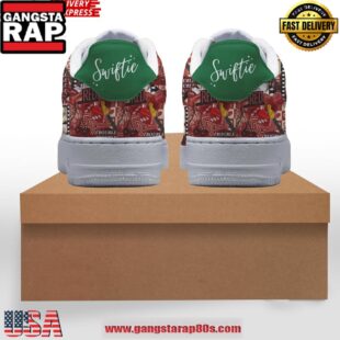 Taylor Swift Merry Christmas Air Force 1 Running Sneakers Shoes