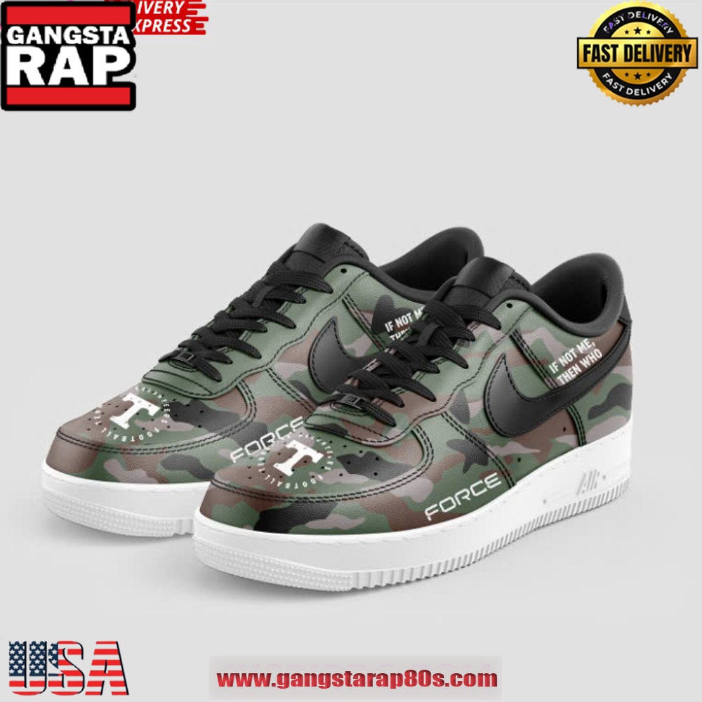 Tennessee Volunteers Military Appreciation Special Air Force 1 Running Sneakers Shoes Tennessee Volunteers Military Appreciation Special Air Force 1 Running Sneakers Shoes