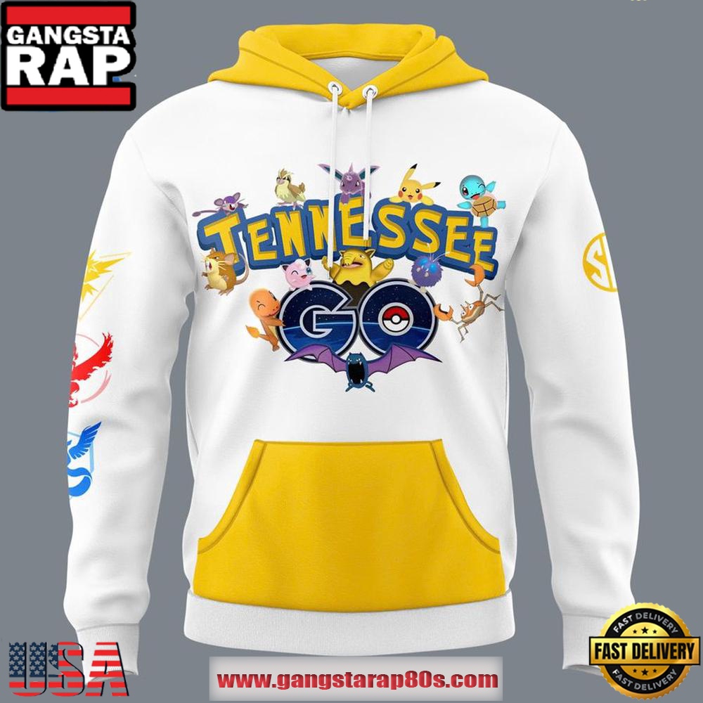 Tennessee Volunteers Pokemon Go Special Edition Unisex Hoodie Tennessee Volunteers Pokemon Go Special Edition Unisex Hoodie