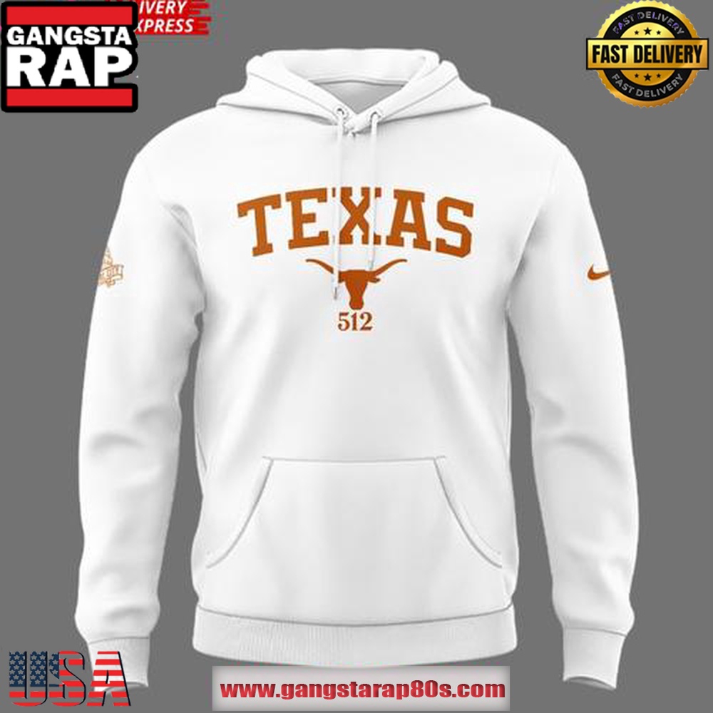 Texas Longhorns Sec Regular Season Title Special White Unisex Hoodie Texas Longhorns Sec Regular Season Title Special White Unisex Hoodie