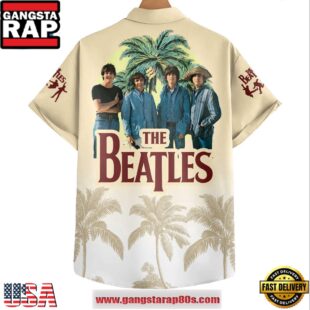The Beatles Mad Day Out Hot Summer Hawaiian Shirt