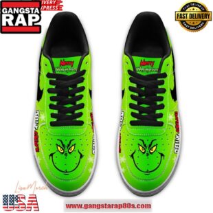 The Grinch Feeling Grinchy Limited Edition Air Force 1 Running Sneakers Shoes
