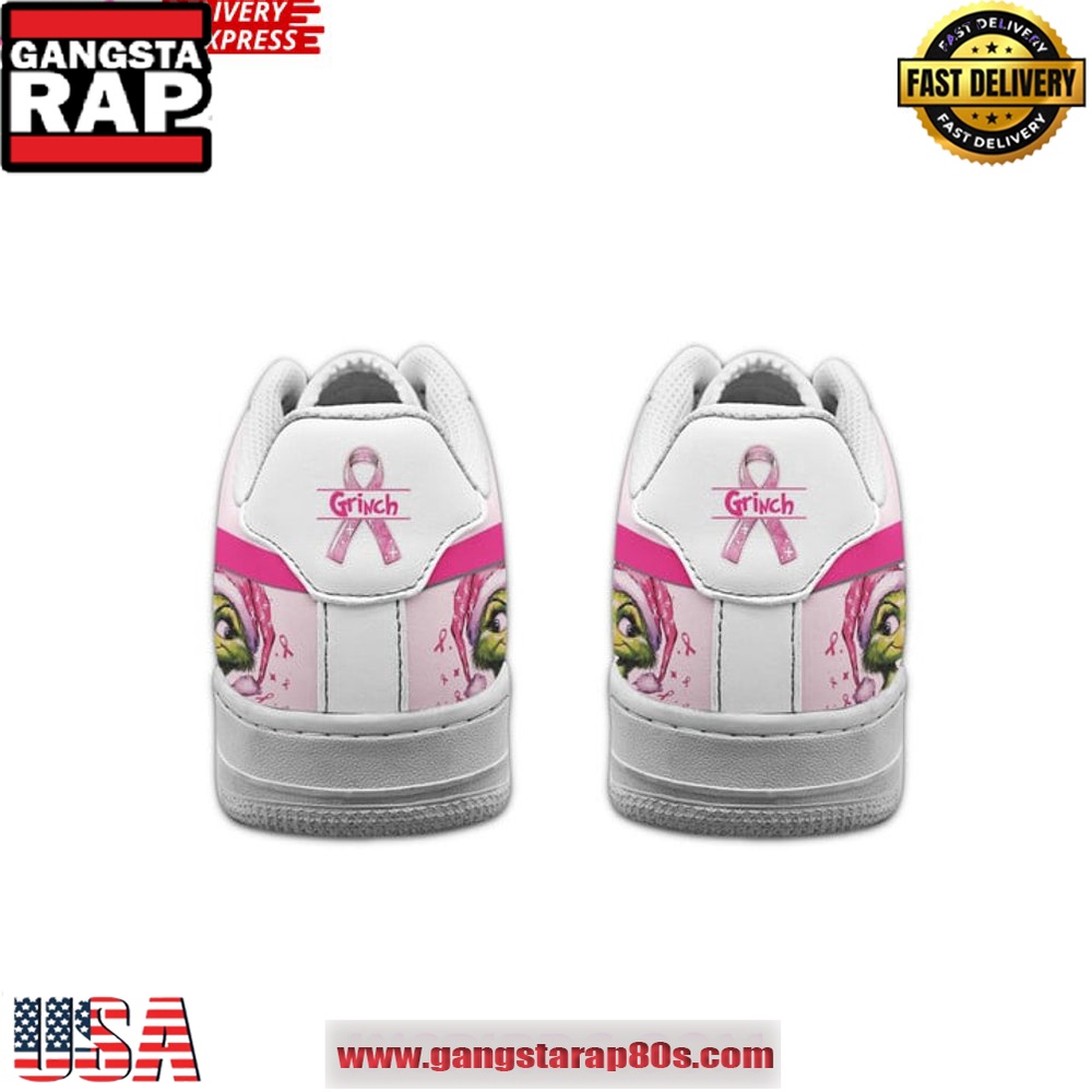 The Grinch I Saw That Pink Christmas Air Force 1 Running Sneakers Shoes The Grinch I Saw That Pink Christmas Air Force 1 Running Sneakers Shoes