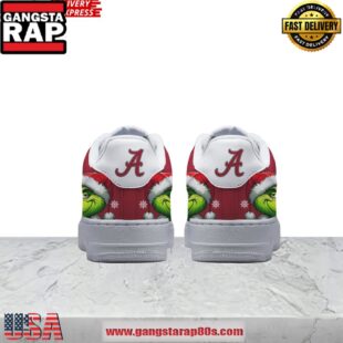 The Grinch x Alabama Crimson Tide Limited Air Force 1 Running Sneakers