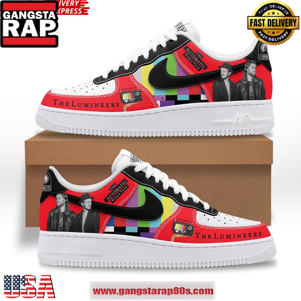 The Lumineers Special Edition Air Force 1 Running Sneakers Shoes The Lumineers Special Edition Air Force 1 Running Sneakers Shoes