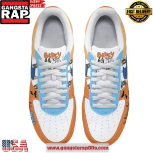 The Nightmare Before Bluey Limited Edition Air Force 1 Running Sneakers Shoes