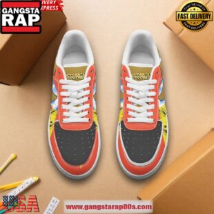 The Offspring Hyper Limited Edition Nike Air Force 1 Running Sneakers Shoes