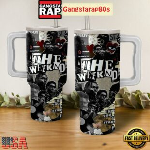 The Weeknd Starboy Fan Tumbler Cup 40oz