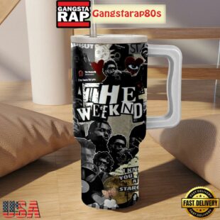The Weeknd Starboy Fan Tumbler Cup 40oz