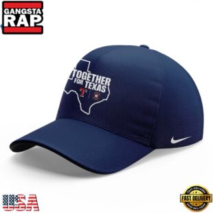Together for Texas 2025 Navy New Design Classic Cap Hats