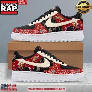 Tom Petty Wildflowers Limited Edition Air Force 1 Running Sneakers Shoes
