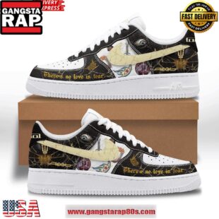 TOOL There’s No Love in Fear Limited Edition Air Force 1 Shoes Running Sneakers