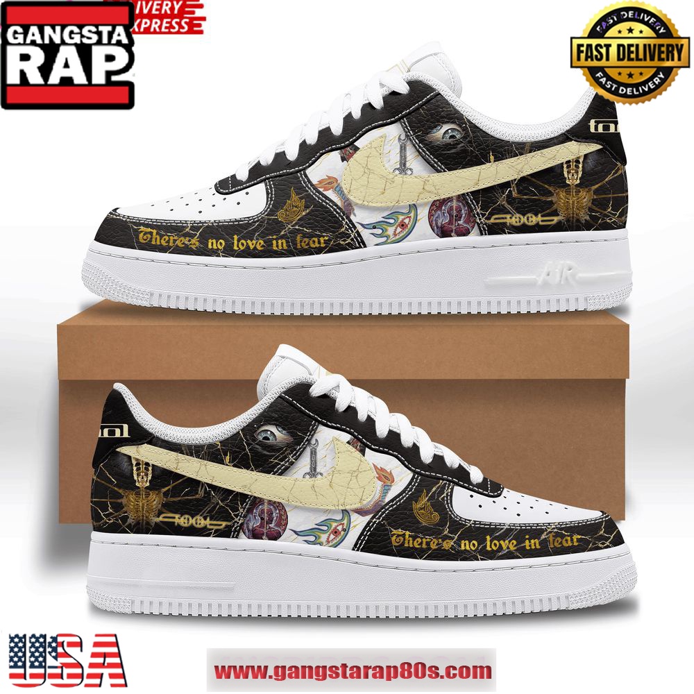 TOOL There’s No Love in Fear Limited Edition Air Force 1 Shoes Running Sneakers TOOL There’s No Love in Fear Limited Edition Air Force 1 Shoes Running Sneakers