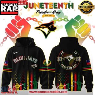 Toronto Blue Jays Juneteenth Day 2025 Special Unisex Hoodie