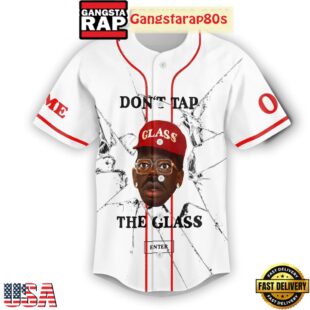 Tyler The Creator Don't Tap The Glass 2025 Unique Custum Number Baseball Jersey