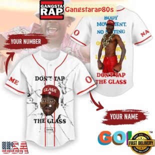 Tyler The Creator Don't Tap The Glass 2025 Unique Custum Number Baseball Jersey