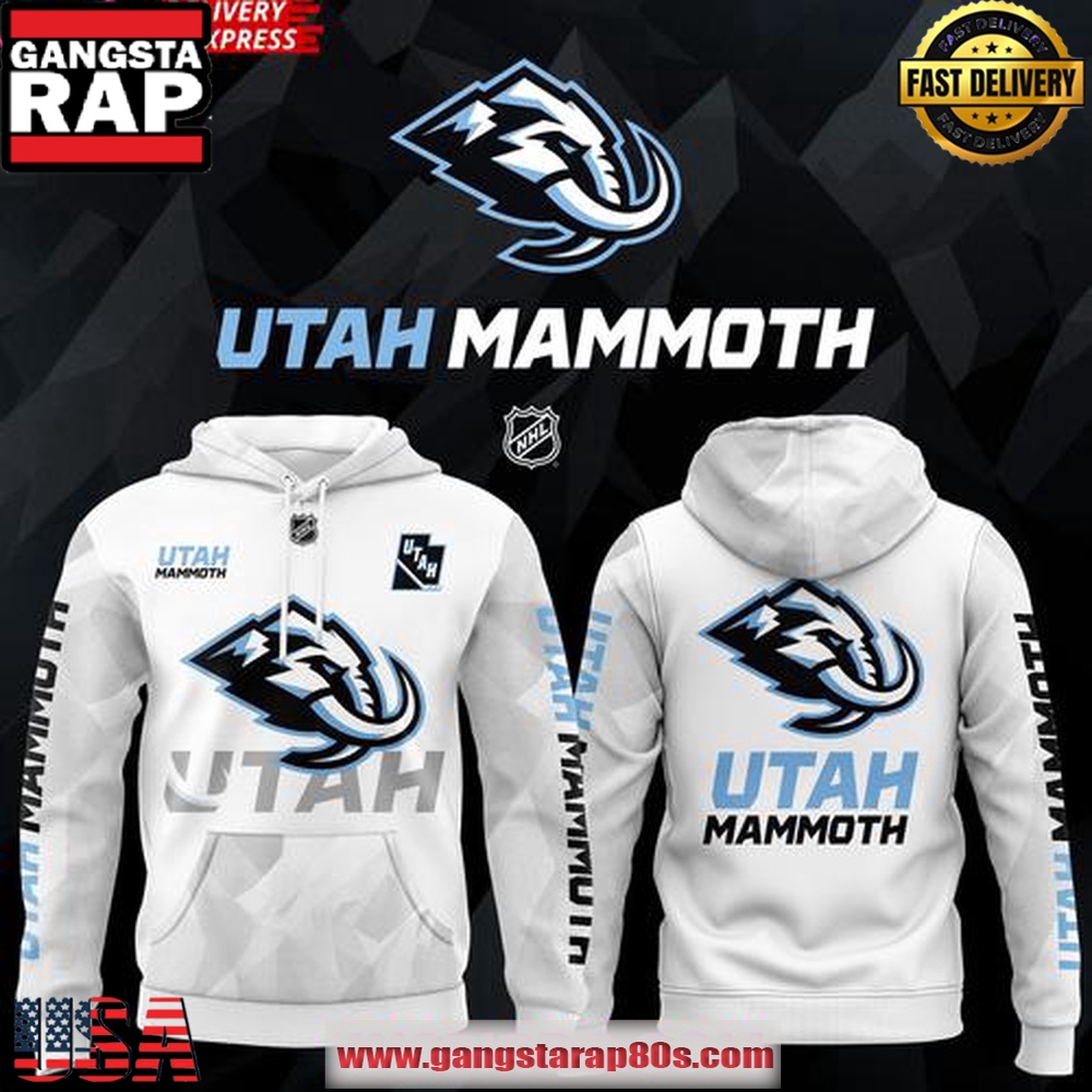 Utah Mammoth NHL New Logo 2025 Unisex Hoodie Collection Utah Mammoth NHL New Logo 2025 Unisex Hoodie Collection