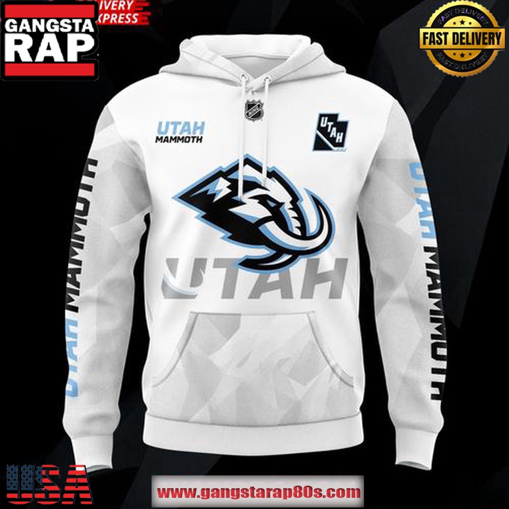 Utah Mammoth NHL New Logo 2025 Unisex Hoodie Collection Utah Mammoth NHL New Logo 2025 Unisex Hoodie Collection