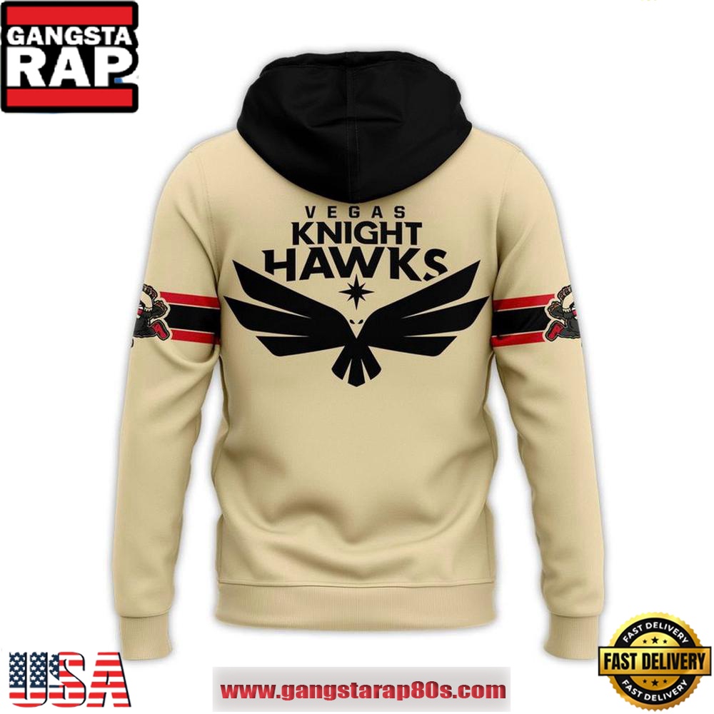 Vegas Knight Hawks 2025 Military Night Special Edition Unisex Hoodie Vegas Knight Hawks 2025 Military Night Special Edition Unisex Hoodie