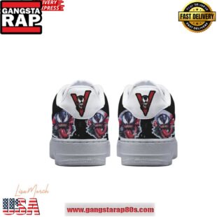 Venom Christmas Holiday Limited Edition Air Force 1 Running Sneakers