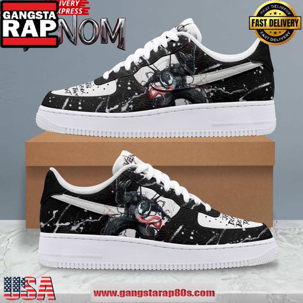 Venom The Last Dane Limited Edition Air Force 1 Sneakers Shoes Venom The Last Dane Limited Edition Air Force 1 Sneakers Shoes