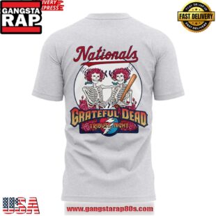 Washington Nationals Grateful Dead Tribute Night 2025 T-Shirt