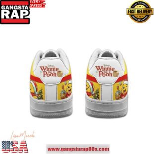 Winnie the Pooh Christmas Special Edition Air Force 1 Running Sneakers