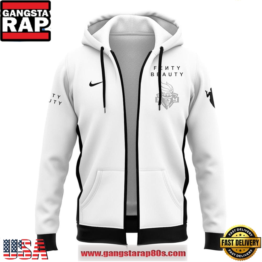 WNBA Champions New York Liberty Fenty Beauty Special Edition Unisex Zip Hoodie WNBA Champions New York Liberty Fenty Beauty Special Edition Unisex Zip Hoodie