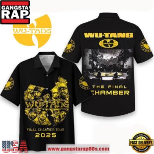 Wu-Tang Final Chamber Tour Limited Edition Hot Summer Hawaiian Shirt