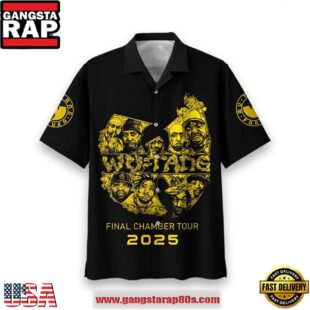 Wu-Tang Final Chamber Tour Limited Edition Hot Summer Hawaiian Shirt
