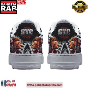 WWE Roman Reigns OTC Special Edition Air Force 1 Running Sneakers Shoes