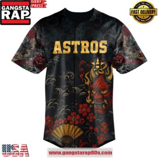 Yakuza x Houston Astros Limited Edition Baseball Jersey