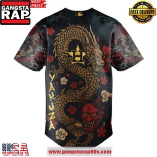 Yakuza x Houston Astros Limited Edition Baseball Jersey
