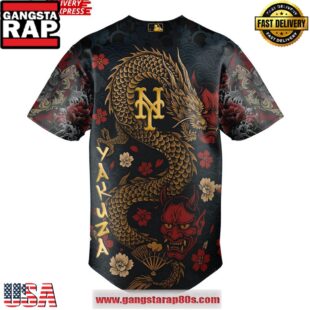 Yakuza x New York Mets Limited Edition Baseball Jersey