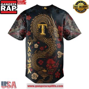 Yakuza x Texas Rangers Limited Edition Baseball Jersey