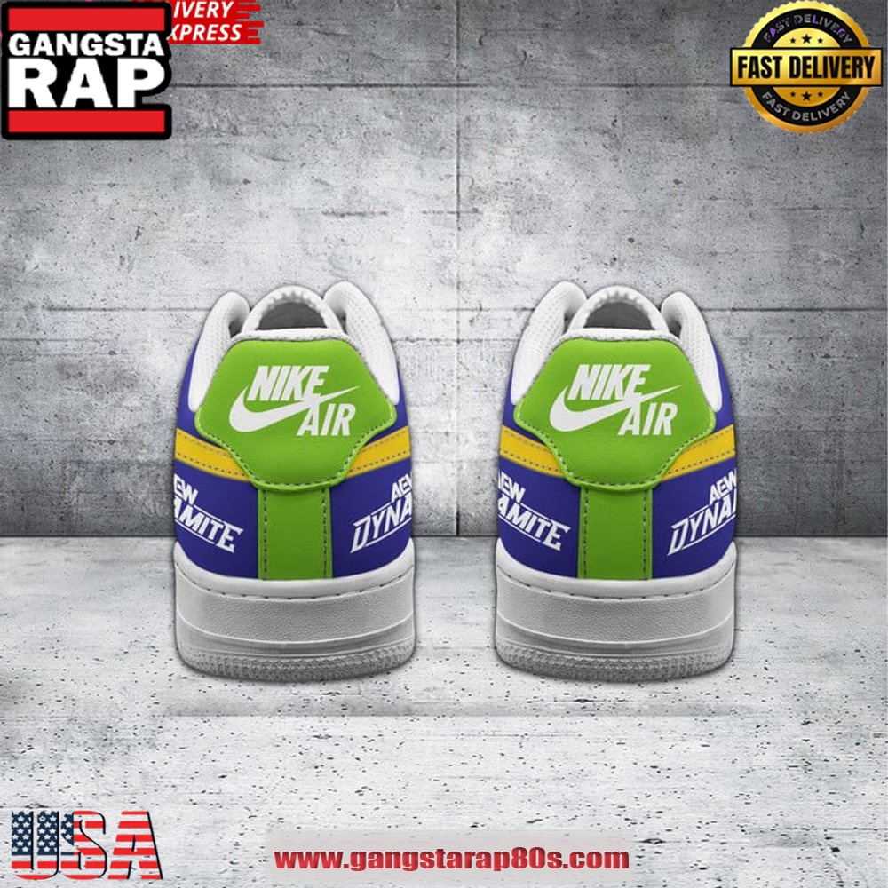 AEW Dynamite All In London Air Force 1 Sneakers Shoes AEW Dynamite All In London Air Force 1 Sneakers Shoes