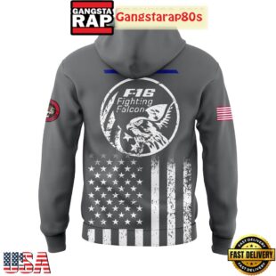 Air Force Falcons Football Air Power Gray Unisex Hoodie