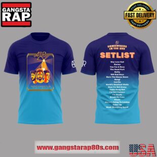 AJR Tour 2025 Setlist Limited Edition T Shirt