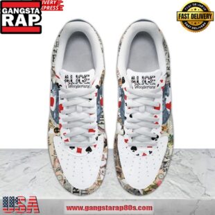 Alice In Wonderland Limited Edition Air Force 1 Sneakers Shoes