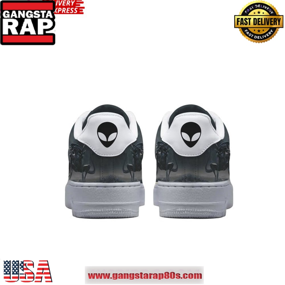 Alien Convenant Limited Edition Air Force 1 Running Sneakers Shoes Alien Convenant Limited Edition Air Force 1 Running Sneakers Shoes