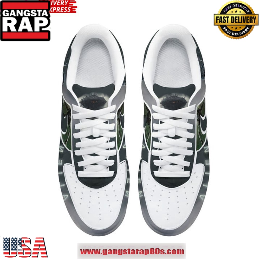 Alien Convenant Limited Edition Air Force 1 Running Sneakers Shoes Alien Convenant Limited Edition Air Force 1 Running Sneakers Shoes