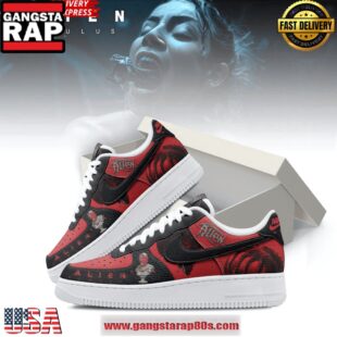 Alien Romulus Limited Edition Air Force 1 Running Sneakers Shoes