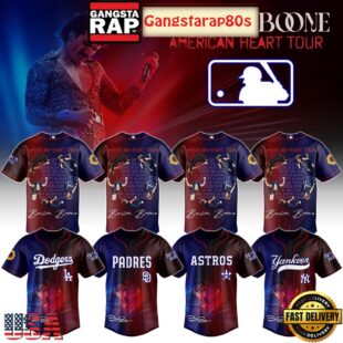 All Team MLB x Benson Boone American Heart Tour 2025 Baseball Jersey