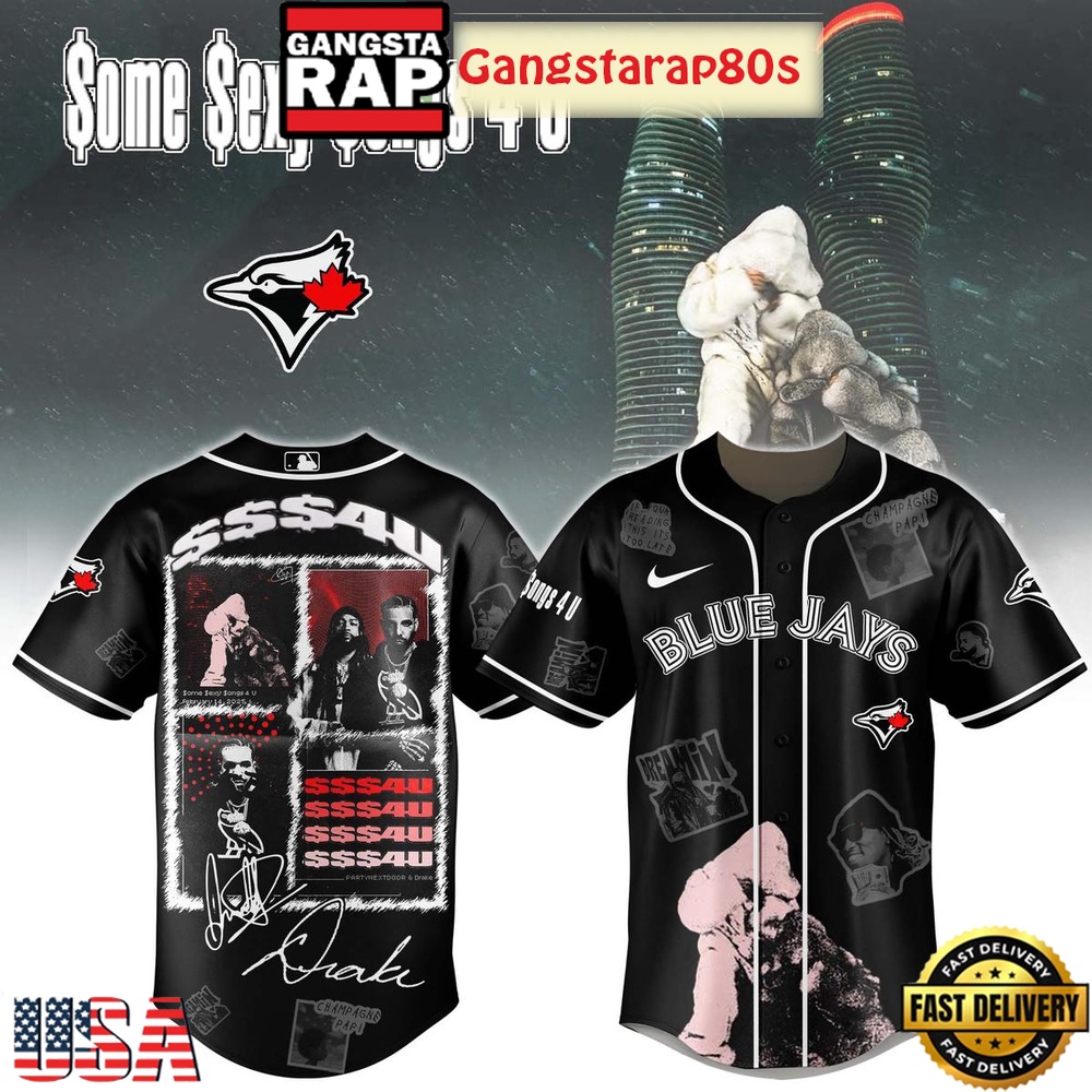 All Team MLB x PARTYNEXTDOOR & Drake $$$4U 2025 Special Baseball Jersey All Team MLB x PARTYNEXTDOOR & Drake $$$4U 2025 Special Baseball Jersey