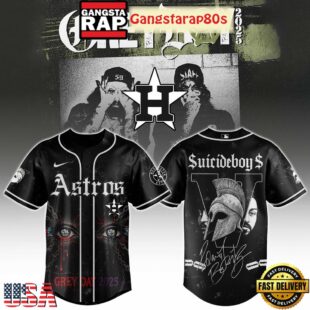 All Team MLB x Suicideboys G59 Greyday Tour 2025 Baseball Jersey