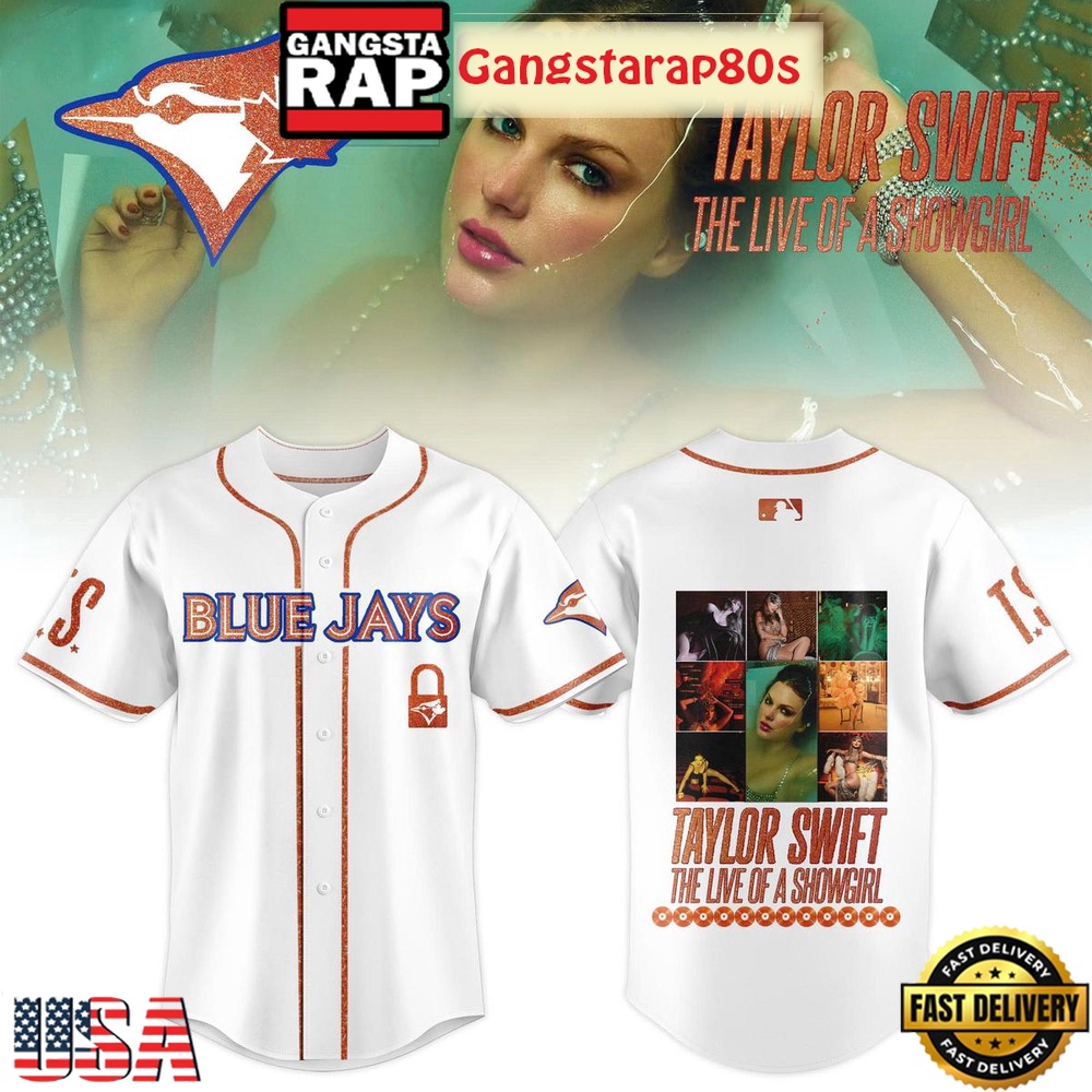 All Team MLB x Taylor Swift The Life Of A Showgirl Album 2025 Baseball Jersey
