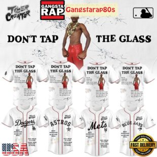 All Team MLB x Tyler The Creator Don't Tap The Glass 2025 Baseball Jersey