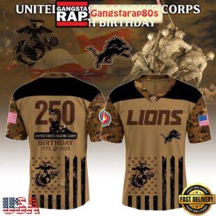 All Team NFL x US Marine Corps 250th Anniversary 2025 Football Jersey