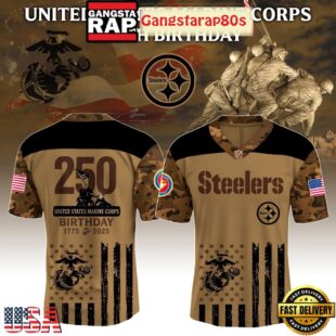 All Team NFL x US Marine Corps 250th Anniversary 2025 Football Jersey