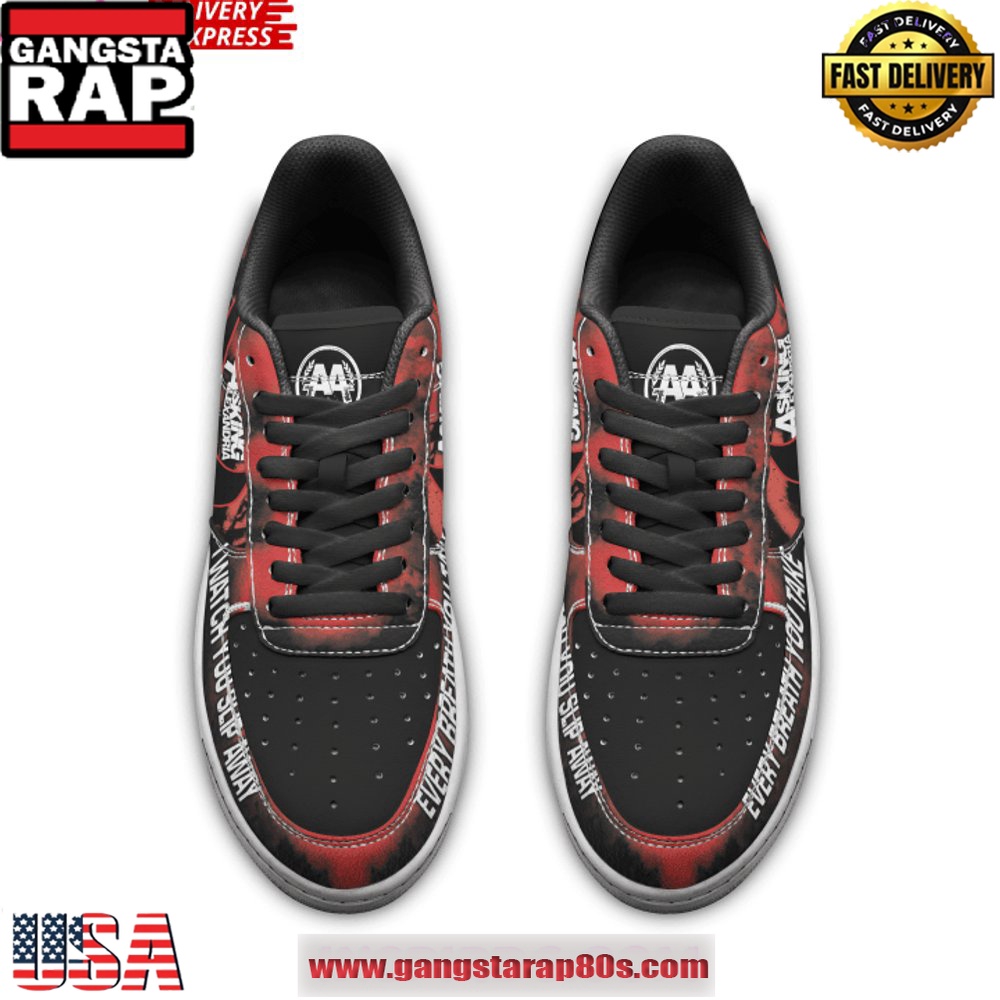 Asking Alexandria Slip Away Air Force 1 Sneakers Shoes Asking Alexandria Slip Away Air Force 1 Sneakers Shoes